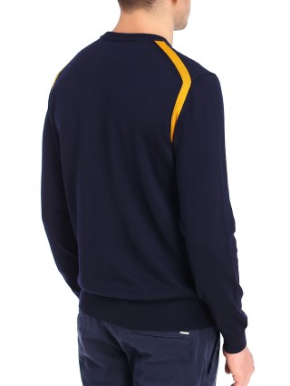 Темно-синій светр BOSS : фото 6 - Invogue